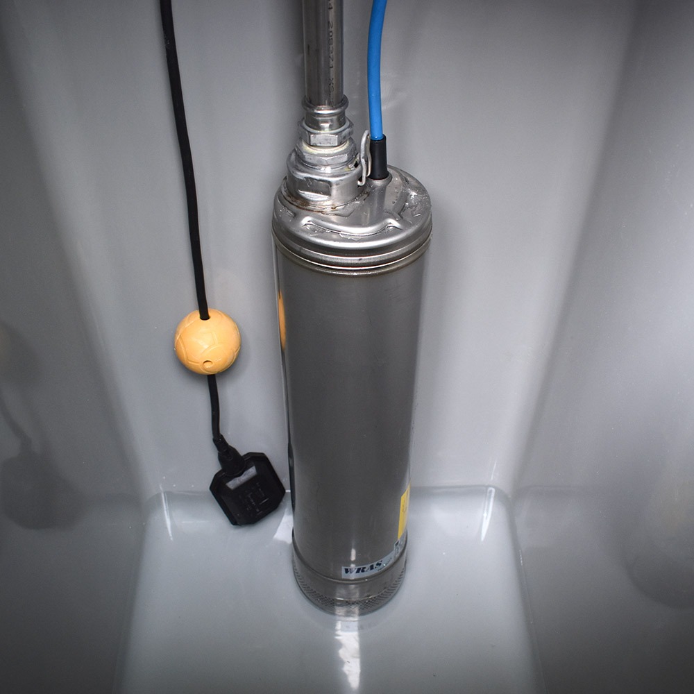 Pump inside a PUK Vari Tank